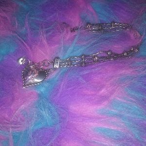 Brighton POWER OF PINK Breast Cancer Rhinestone 8"